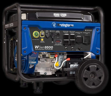 Westinghouse 9500 watt generator