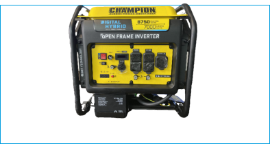 Champion Propane Kit 8750  Watt open frame Inverter