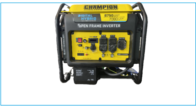 Champion Natural Gas 9000 Watt open frame Inverter