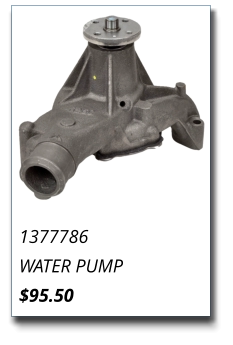 1377786 WATER PUMP $95.50