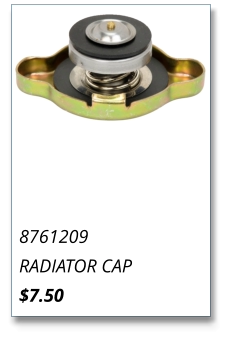 Kalmar AC Radiator Cap 8761209