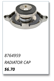 Kalmar AC Radiator Cap 8764959