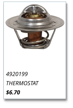 Kalmar AC Thermostat 4920199