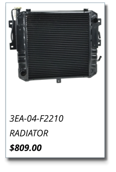3EA-04-F2210 RADIATOR $809.00