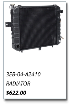 3EB-04-A2410 RADIATOR $622.00