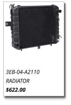 3EB-04-A2110 RADIATOR $622.00