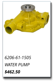 6206-61-1505 WATER PUMP $462.50