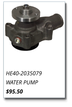 HE40-2035079 WATER PUMP $95.50
