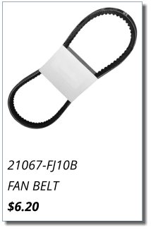 21067-FJ10B FAN BELT $6.20