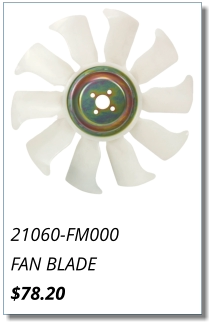 Nissan Fan Blades 21060-FM000