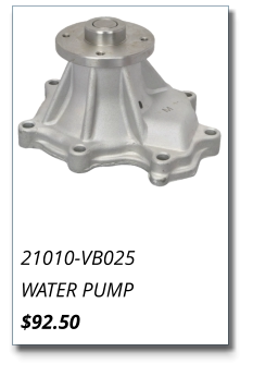 21010-VB025 WATER PUMP $92.50