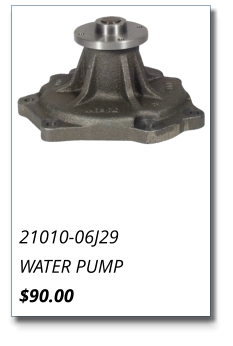 21010-06J29 WATER PUMP $90.00
