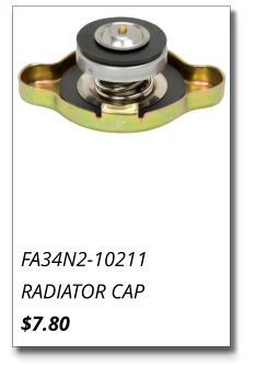 FA34N2-10211 RADIATOR CAP $7.80