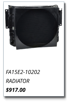 TCM Radiator FA15E2-10202