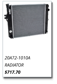 TCM Radiator 20A72-1010A