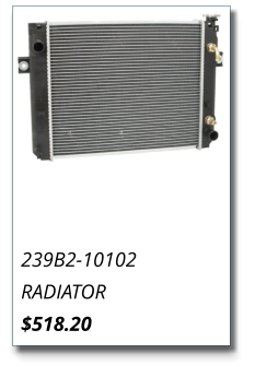 TCM Radiator 239B2-10102