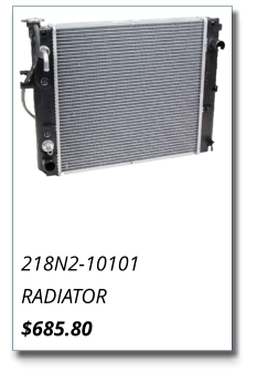 TCM Radiator 218N2-10101