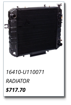 16410-U110071 RADIATOR $717.70
