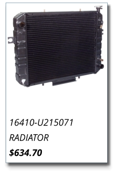 16410-U215071 RADIATOR $634.70