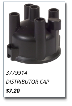 3779914 DISTRIBUTOR CAP $7.20