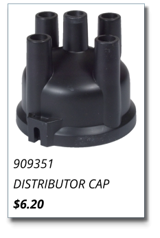 909351 DISTRIBUTOR CAP $6.20