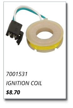 7001531 IGNITION COIL $8.70