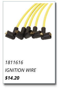 1811616 IGNITION WIRE $14.20