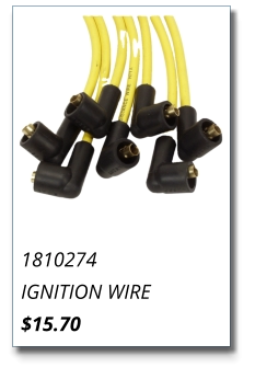 1810274 IGNITION WIRE $15.70