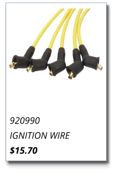 920990 IGNITION WIRE $15.70