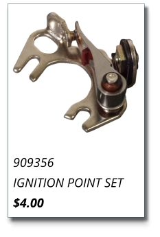 909356 IGNITION POINT SET $4.00