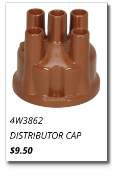 4W3862 DISTRIBUTOR CAP $9.50