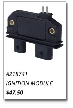 A218741 IGNITION MODULE $47.50