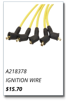 A218378 IGNITION WIRE $15.70