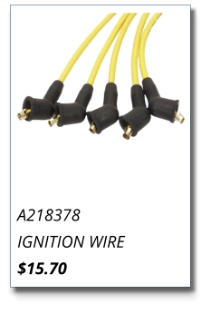 A218378 IGNITION WIRE $15.70