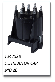 1342528 DISTRIBUTOR CAP $10.20