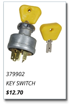 379902 KEY SWITCH $12.70