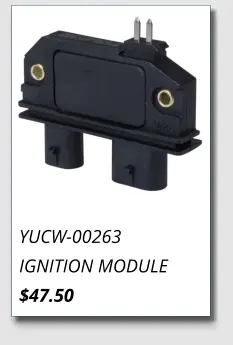 YUCW-00263 IGNITION MODULE $47.50