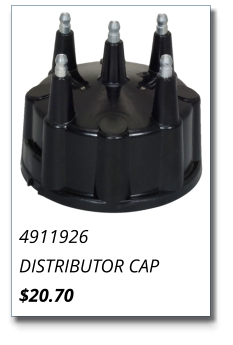 4911926 DISTRIBUTOR CAP $20.70