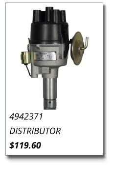 4942371 DISTRIBUTOR $119.60