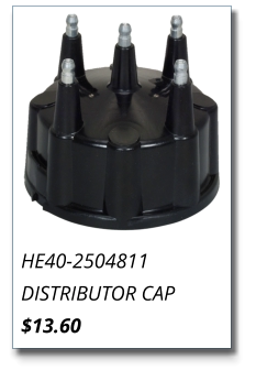 HE40-2504811 DISTRIBUTOR CAP $13.60