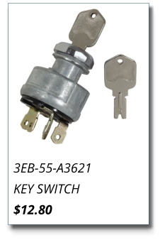 3EB-55-A3621 KEY SWITCH $12.80