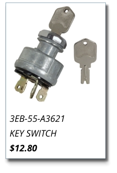 3EB-55-A3621 KEY SWITCH $12.80