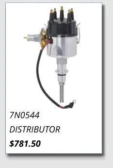 7N0544 DISTRIBUTOR $781.50