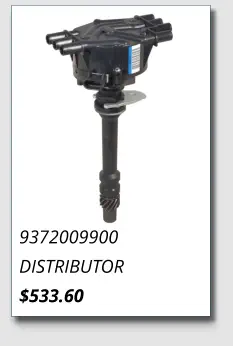 9372009900 DISTRIBUTOR $533.60