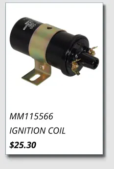 MM115566 IGNITION COIL $25.30