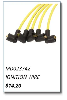 MD023742 IGNITION WIRE $14.20