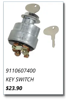 9110607400 KEY SWITCH $23.90