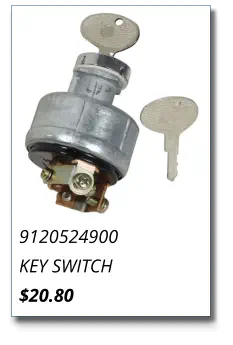 9120524900 KEY SWITCH $20.80