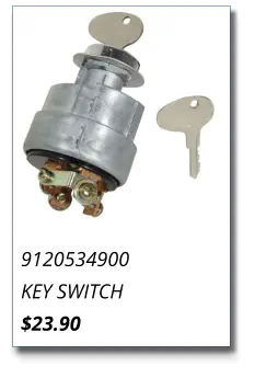 9120534900 KEY SWITCH $23.90