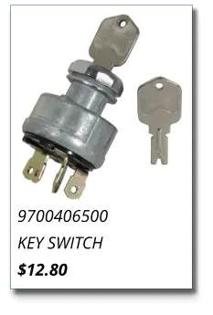 9700406500 KEY SWITCH $12.80